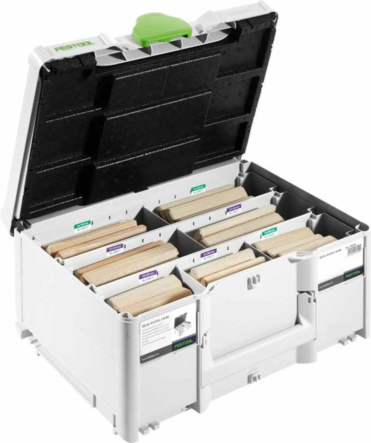 Festool DS/XL D12/D14 128 BU DOMINO XL stenen beuken in systainer