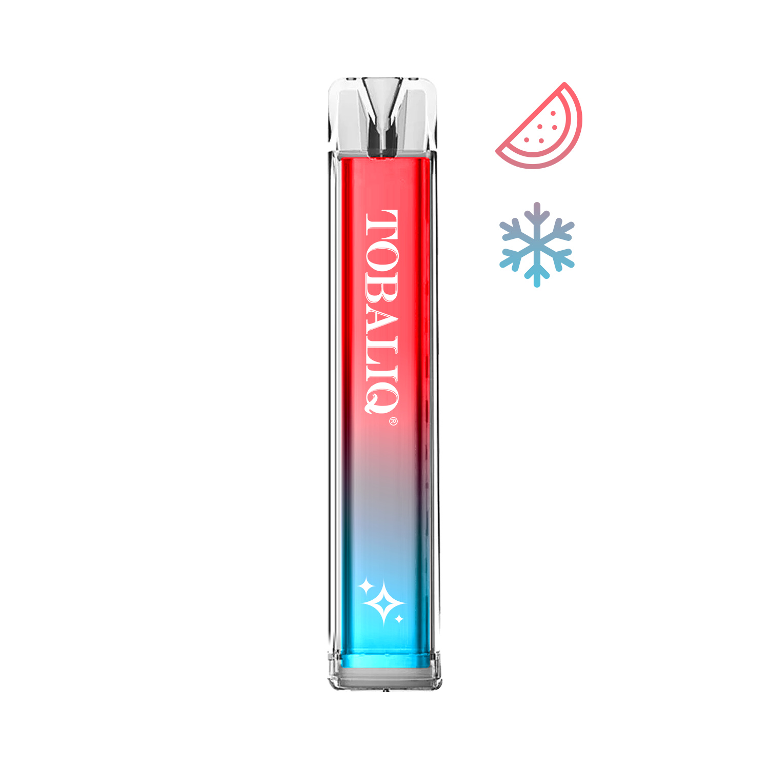 10er Pack DAZZLE 600Puffs E-Shisha – 20mg Nikotin – WATERMELON ICE