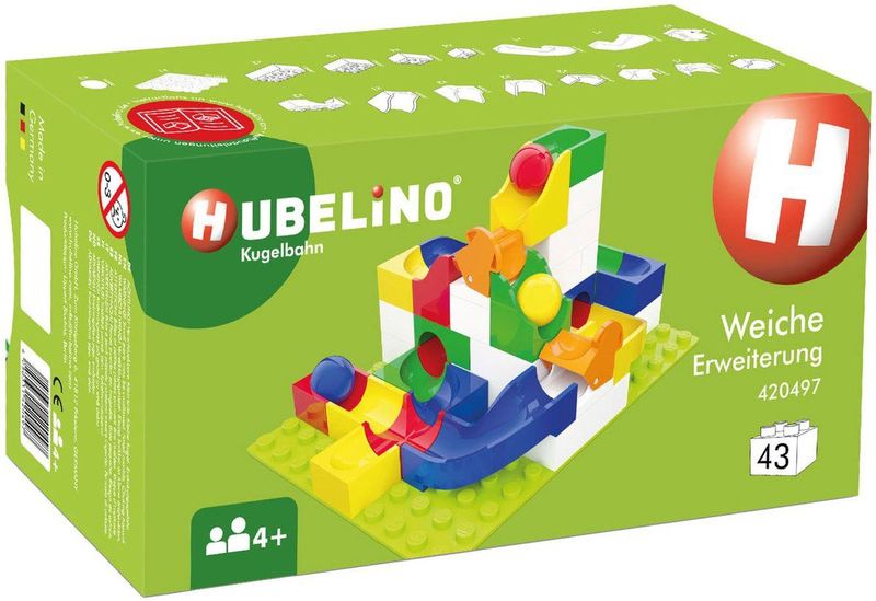 Hubelino - Zachte Uitbreiding - Kogelbaan - Meerkleurig - 43 Stuks