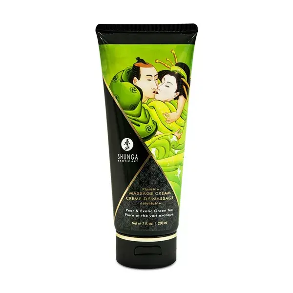 Creme de Massagem Shunga Delicioso com Pera e Chá Verde 200ml