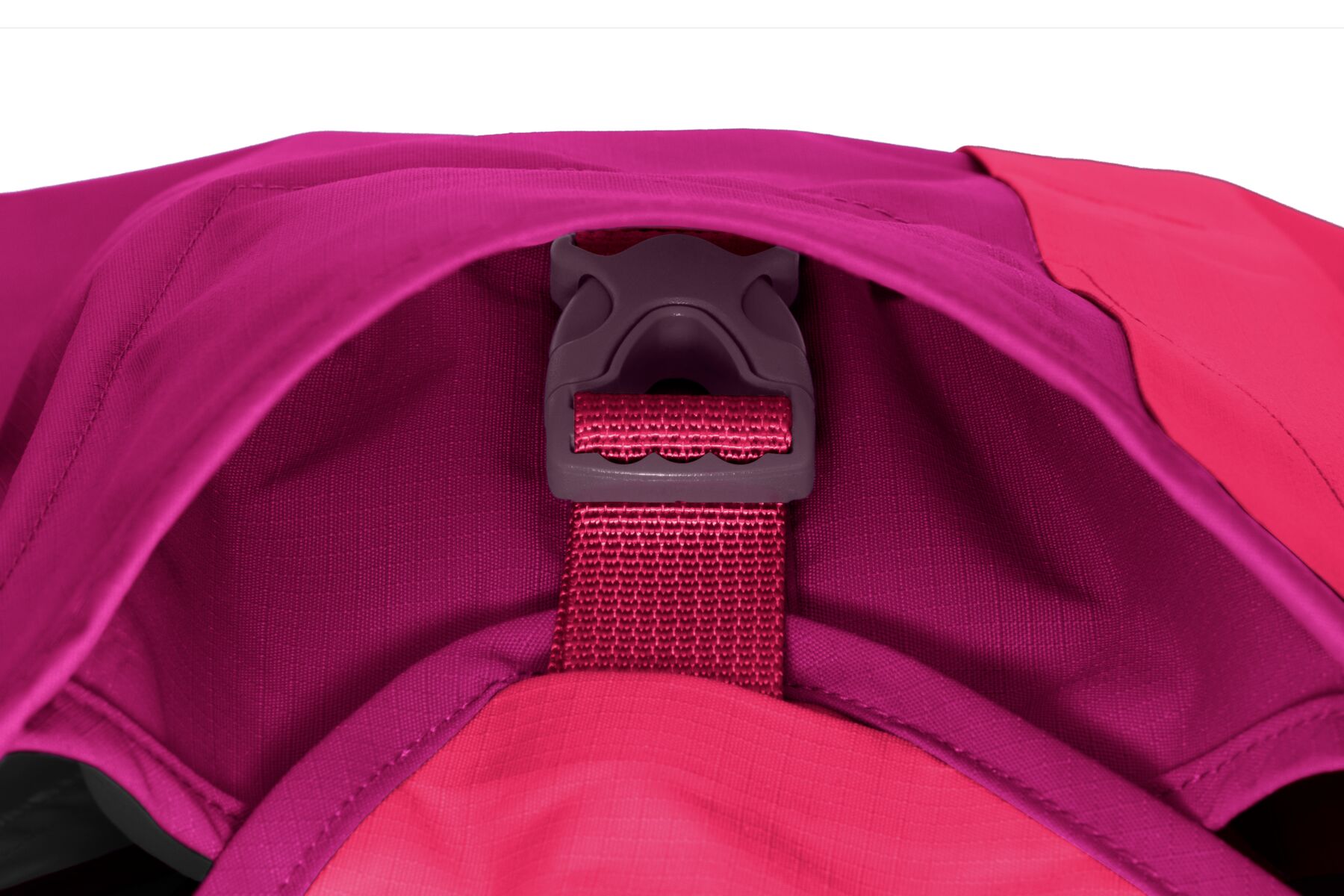 Veste imperméable étanche et coupe-vent sun shower™ avec passage pour la laisse. Couleur: hibiscus pink (rose), taille: s
