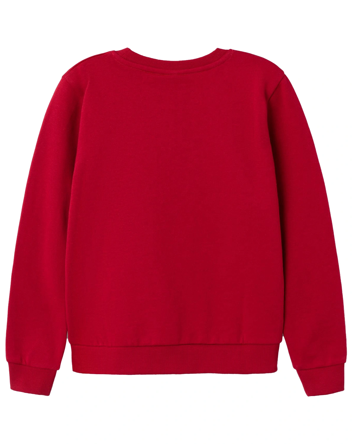 Sweatshirt NKFVISMAS CHRISTMAS UNICORN in red