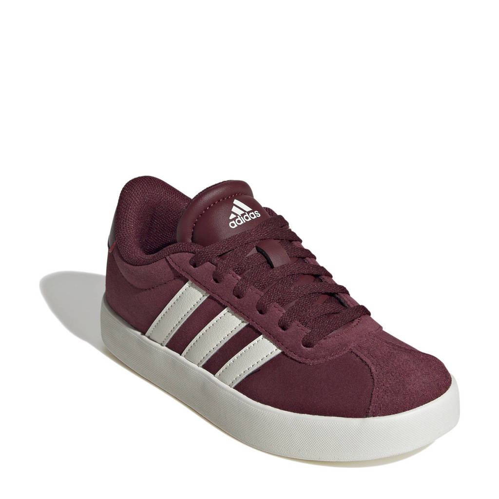adidas VL Court 3.0 sneakers donkerrood/wit
