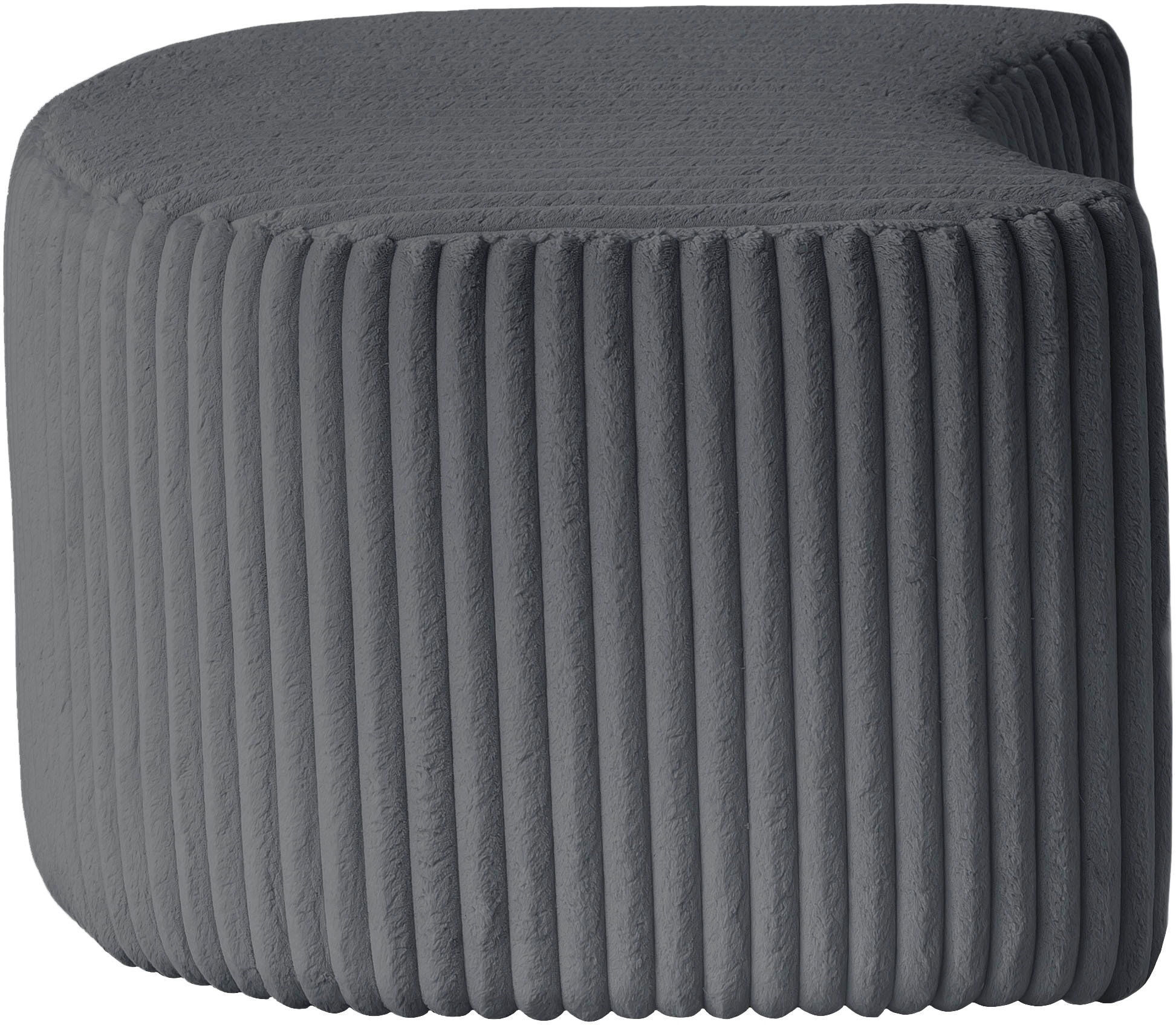 Home affaire Hocker »MAISIE, passende Ergänzung zum Big-Drehsessel« MAISIE, in Mega-Cord und Web-Velours