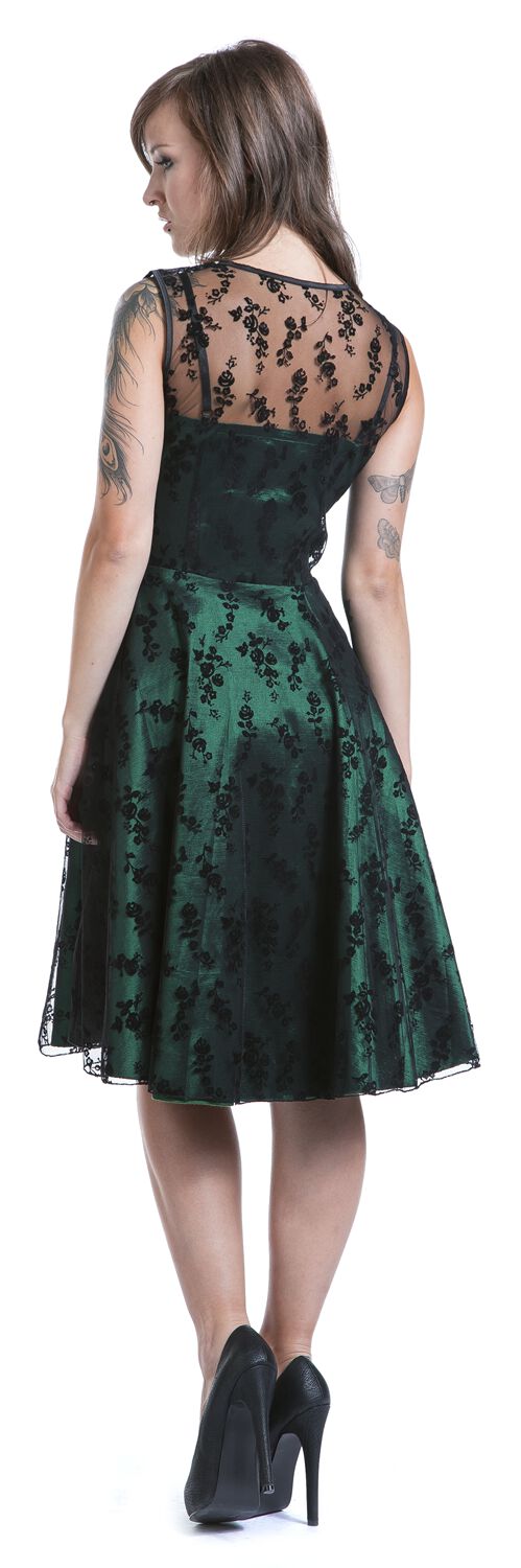 Emerald | Voodoo Vixen Robe mi-longue