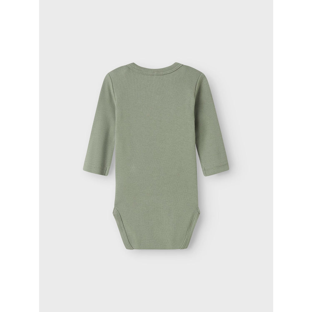 Køb Name It Sea Foam Body 3-pak Sea Foam Elephant Noos