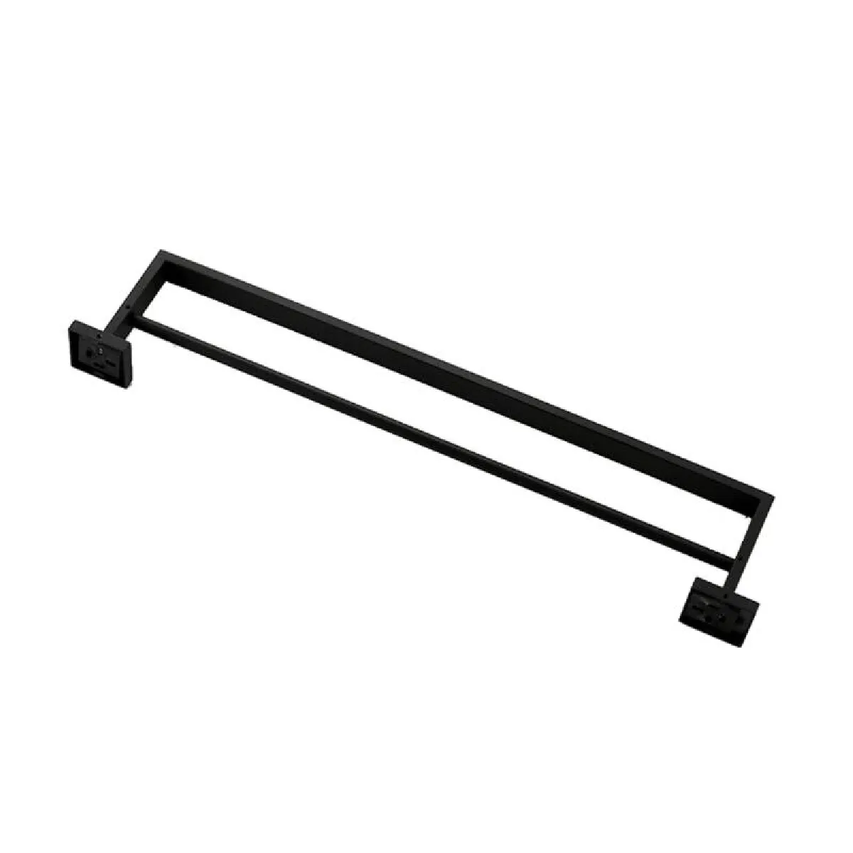Porte-serviettes mural Universal - 50 cm noir