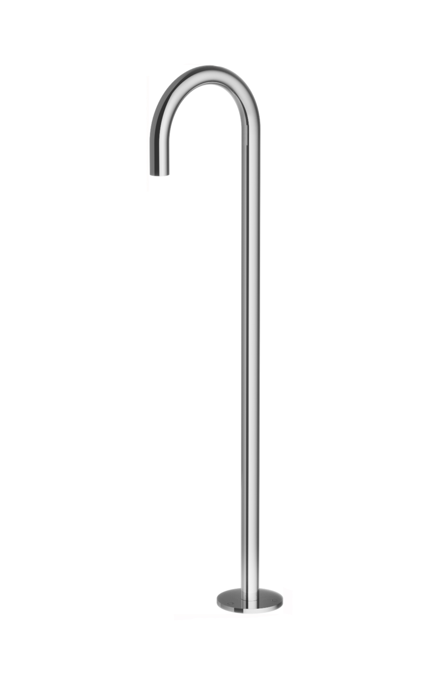 Hotbath Cobber Vrijstaande Baduitloop Geborsteld Messing PVD CB076