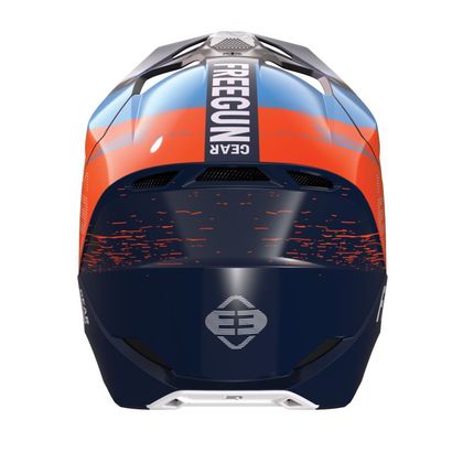 Casque cross Shot by Freegun XP-4 - SHADE 2023 - Bleu / Orange