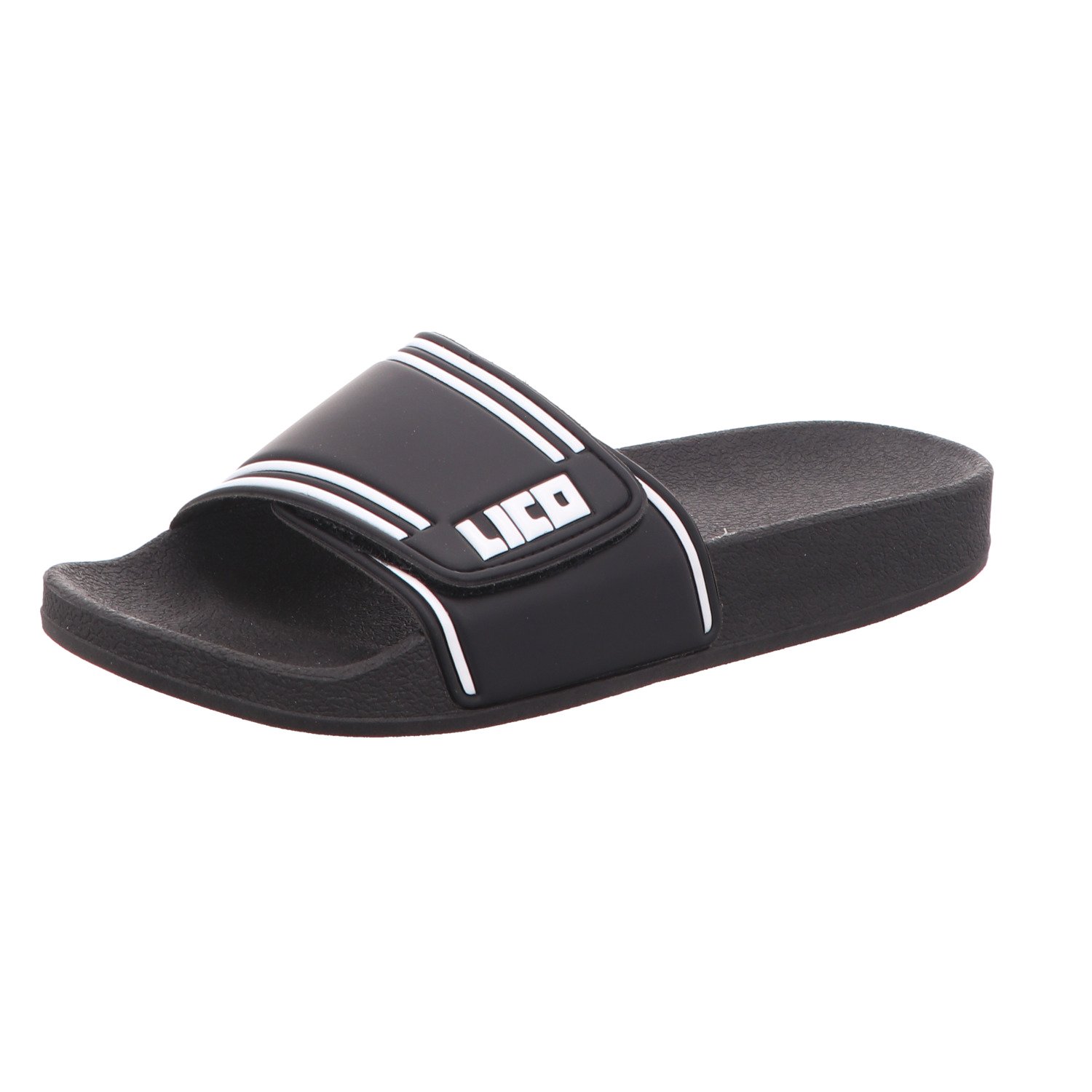 Lico Herren-Badepantolette COAST V Schwarz
