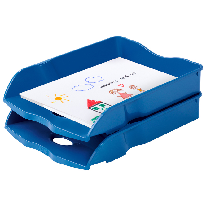 HAN Re-Loop - Ablagekorb DIN A4 - blau
