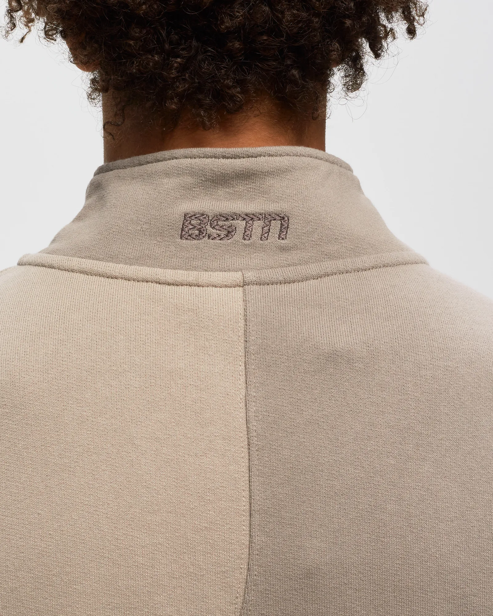 BSTN Brand Two Tone Halfzip