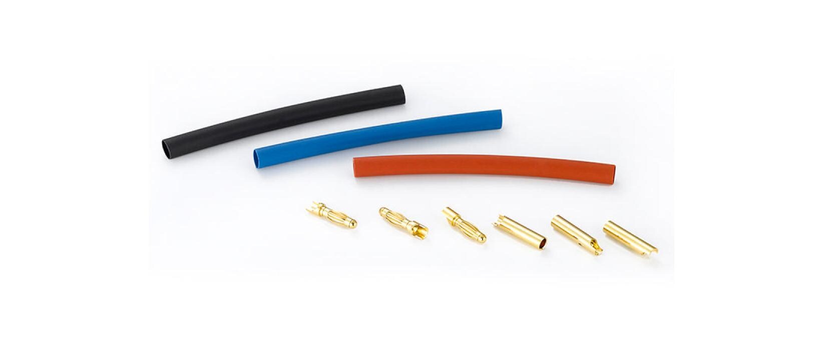 Stecker 4 mm Gold 3 Paar4 mm Goldstecker für Brushless Motoren