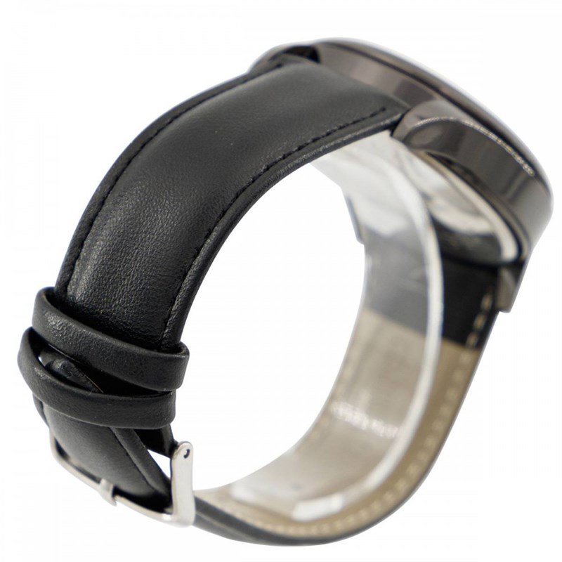 Montre Homme GIORGIO bracelet Cuir Noir