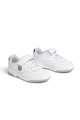 Nordbjørn Skooby Sneakers, Hvit/Grå