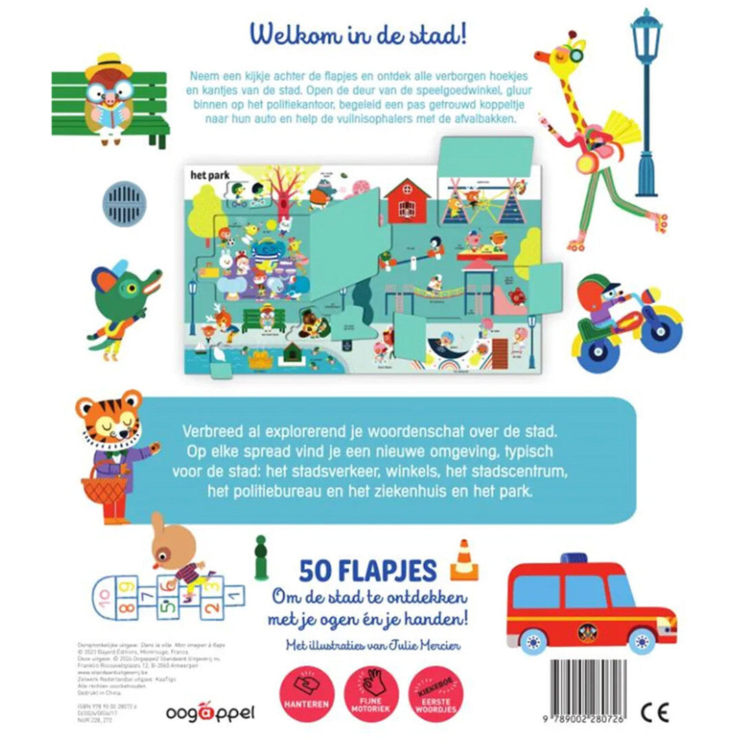Oogappel zoekboek welkom in de stad!