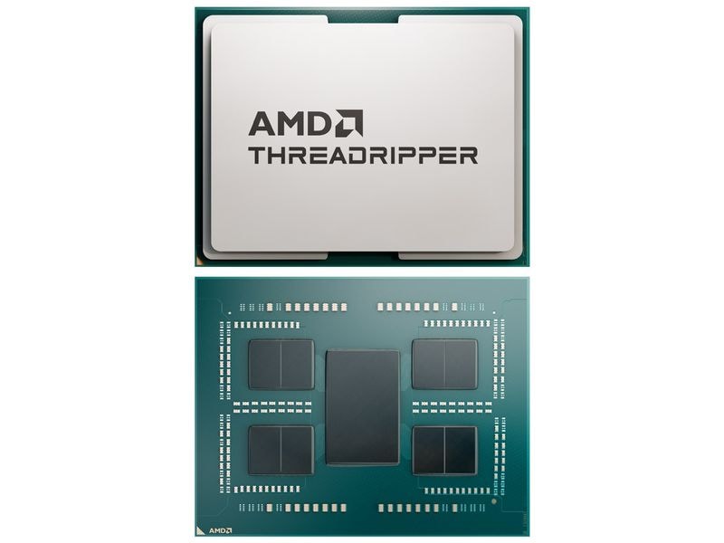 AMD CPU Threadripper 7960X 4.2 GHz AMD Threadripper-Prozessor mit 24 Kernen, 48 Threads und bis zu 5.3 GHz Taktrate