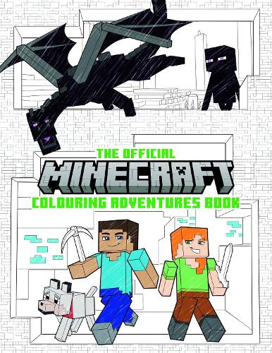 The Official Minecraft Colouring Adventures Book (Paperback)