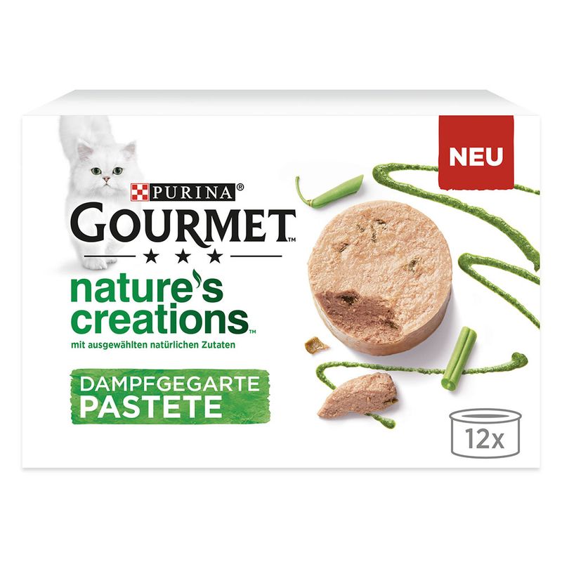Lot 2 saveurs Gourmet Nature's Creation Mousse
