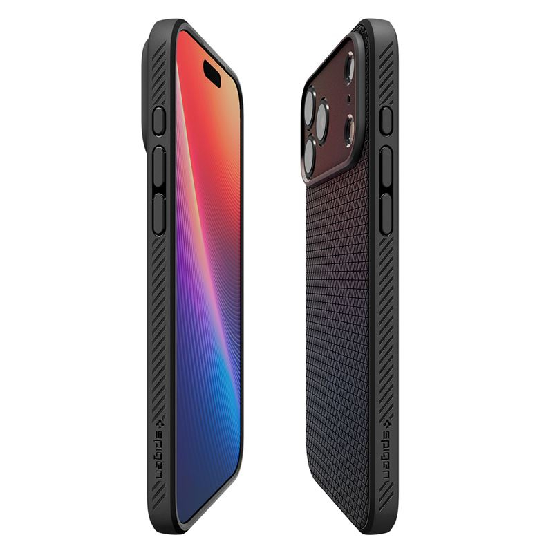 iPhone Air Liquid Air Case Gummi Hülle (ACS10265) - Schwarz