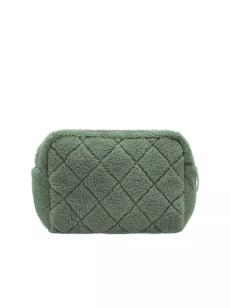 VOSSEN Kosmetiktasche 11tlg. BEAUTY BAG Detox Green dunkelgrün