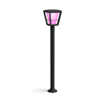 Philips Hue outdoor tuinpaal Econic zwart