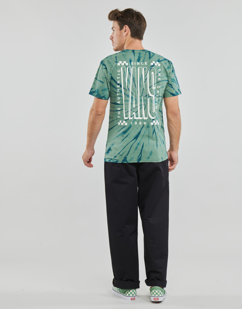 Vans - TALL TYPE TIE DYE SS TEE - DUCK GREEN