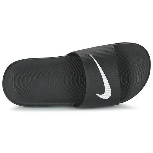 Nike - KAWA SLIDE - Noir / Blanc