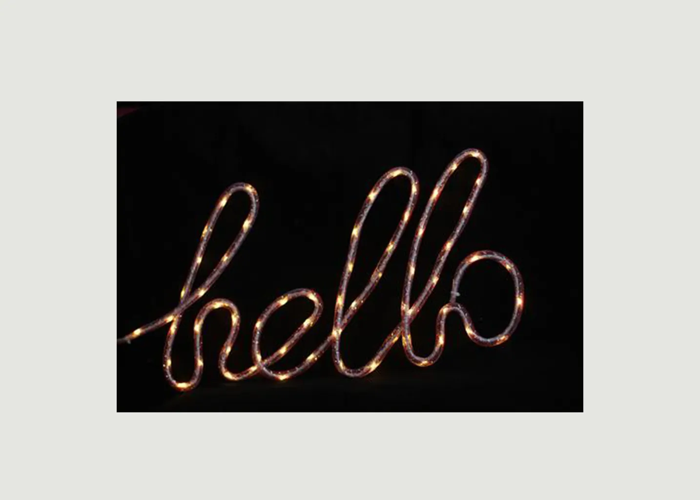 Lampe Nylon Hello Locomocean