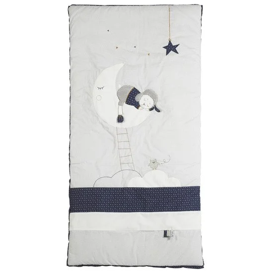 Merlin édredon 120x60   Gris        60 x 120 cm   de               Sauthon Baby's Sweet Home