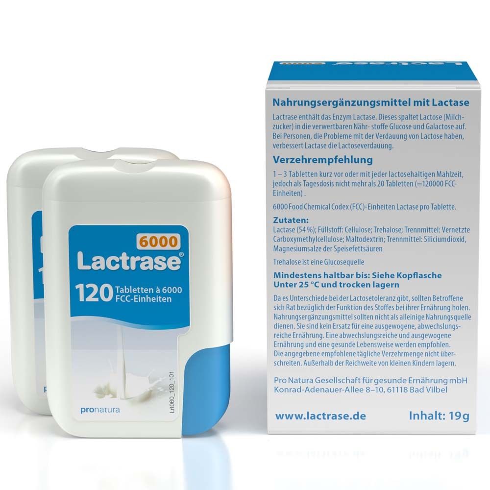 Lactrase® 6000 FCC Klickspender