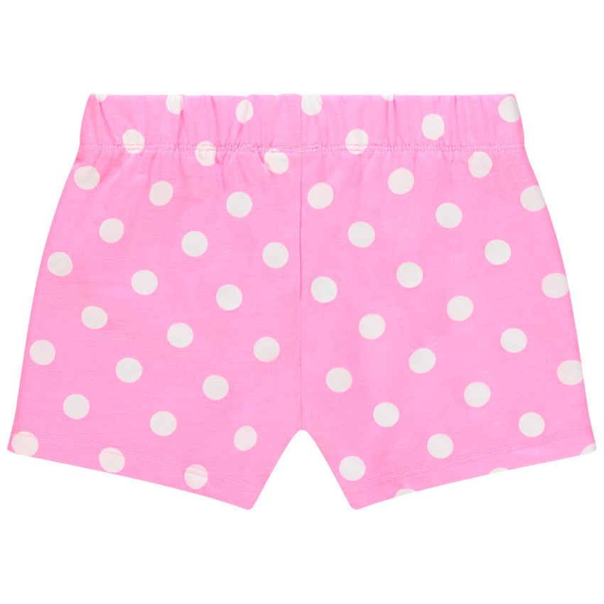 Pyjama court print Minnie Disney et short à pois - Multicolore