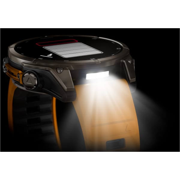 Montre cardio GPS GARMIN FENIX 8 AMOLED 47MM SAPPHIRE TITANIUM SOFT GOLD