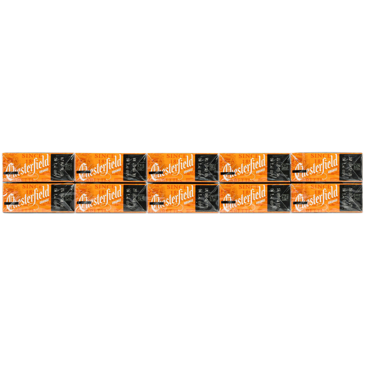 Chesterfield Zigaretten Orange Box Stange