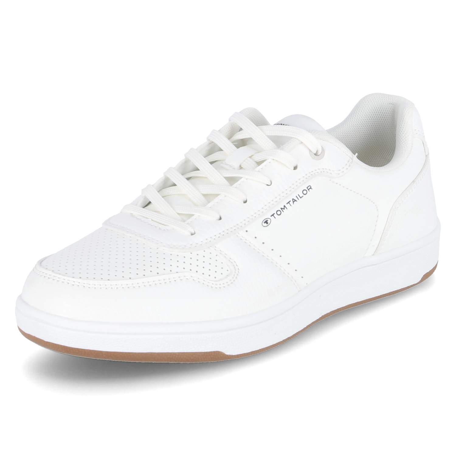 Tom Tailor Low Sneaker - white-honey