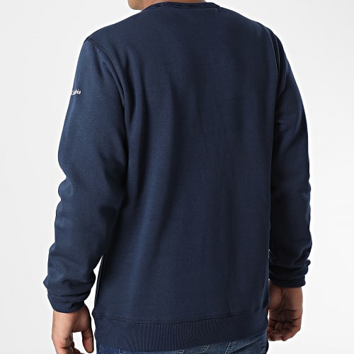 Sweat Crewneck Logo Fleece 1884931 Bleu Marine