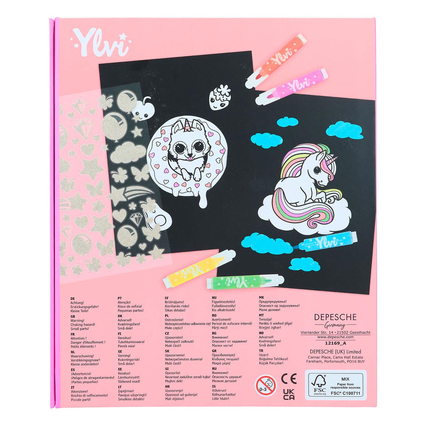 Ylvi Neon Kleurboek