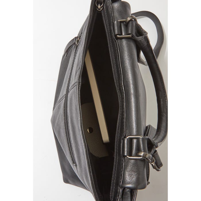 Veritas-Handtas Met Grote Flap