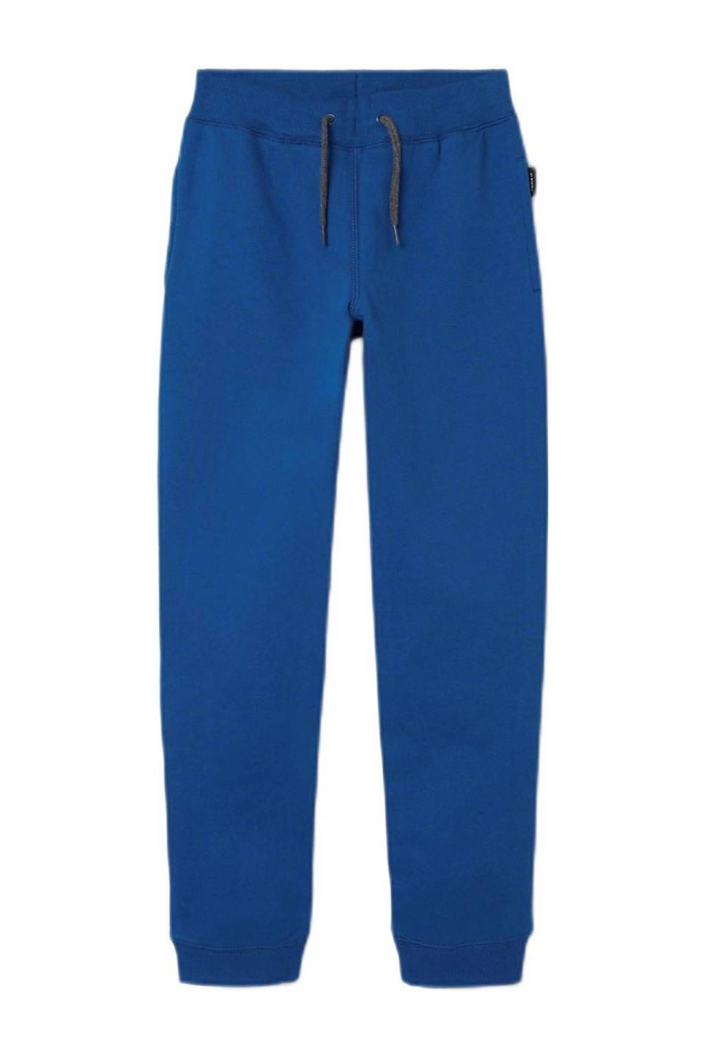 NAME IT regular fit joggingbroek NKMSWEAT petrolblauw