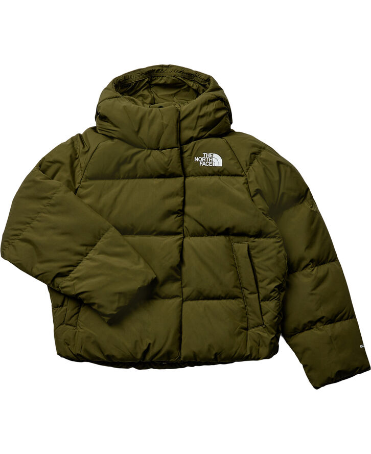 The North Face G NORTH DOWN HOODED JACKET FOREST O Forest olive