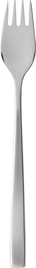 Gense Fuga bordgaffel mat/blank stål L19cm Rustfrit stål
