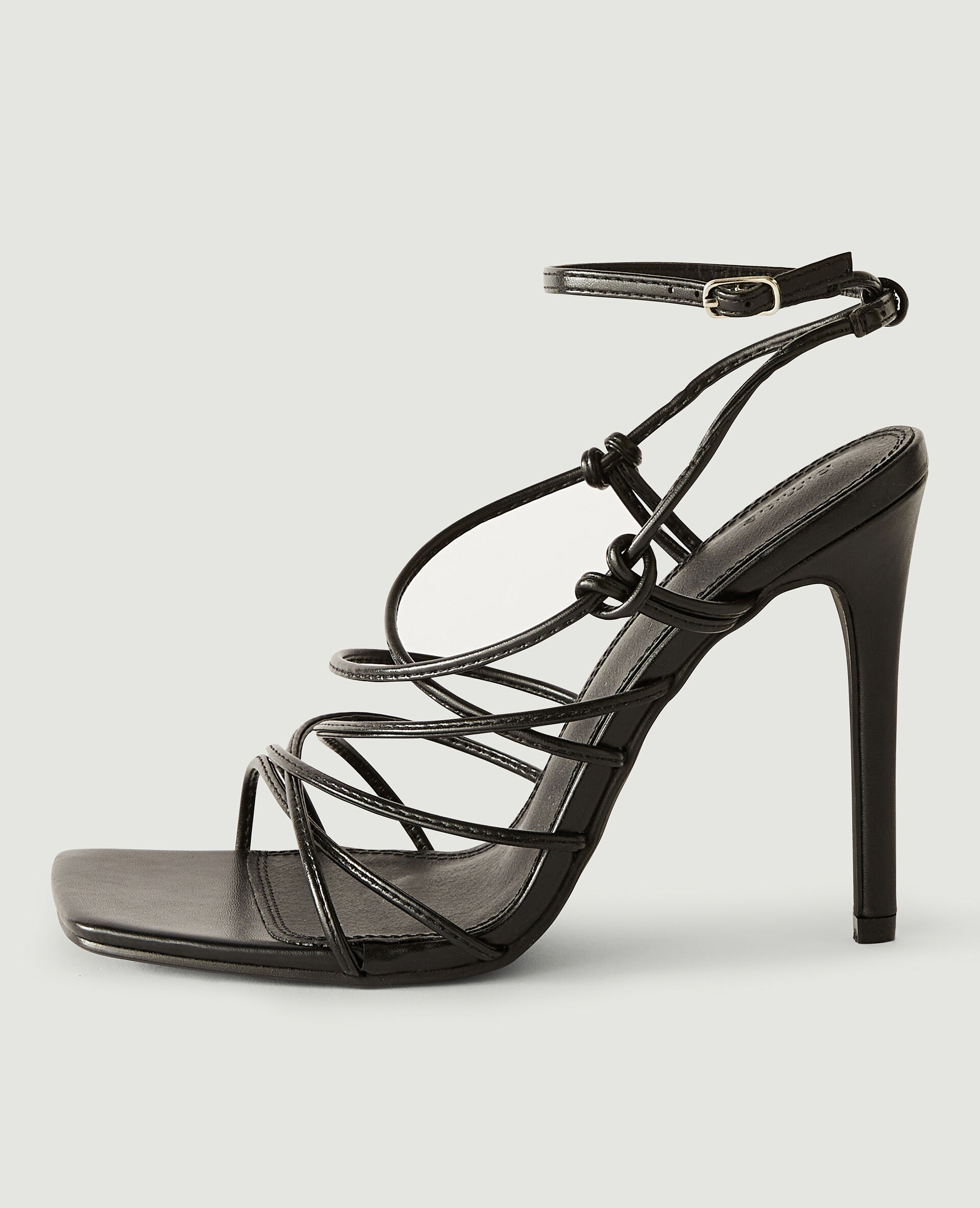 Sandales à talons - Noir