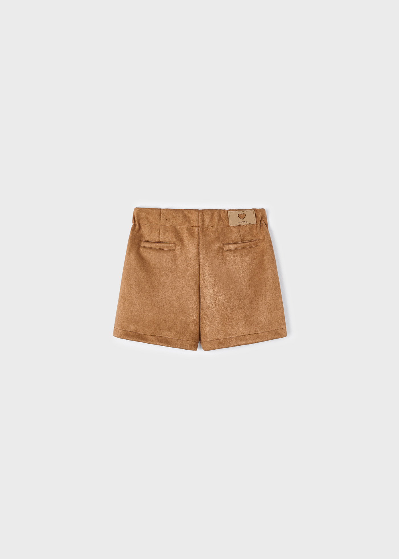 shorts de camurça para meninas