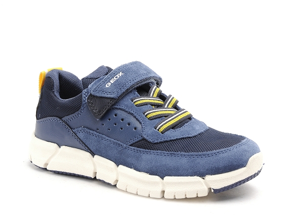 Geox basses enfant j359bb  flexyper boy bleu