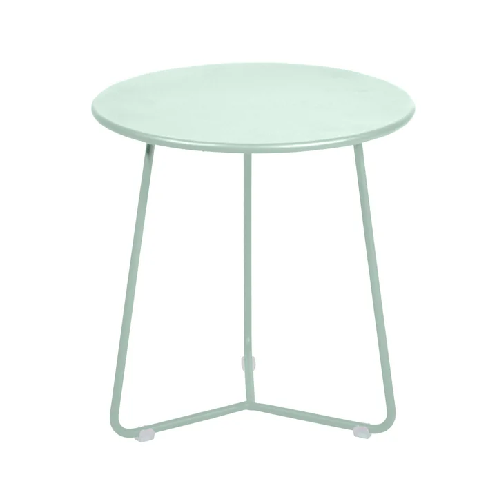 Fermob - Cocotte Beistelltisch / Hocker, Ø 34 cm x H 36 cm, gletscherminze