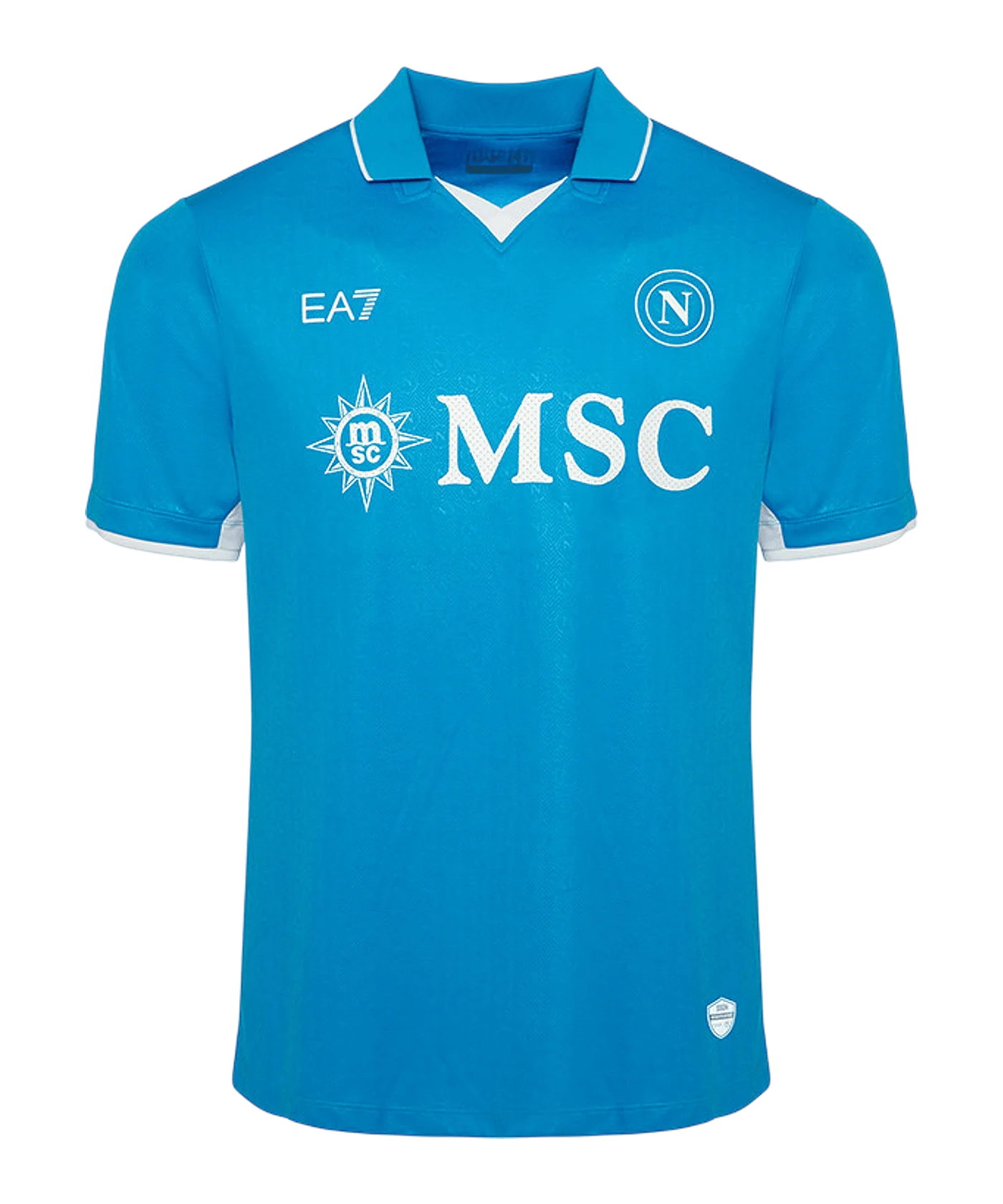 EA7 SSC Neapel Trikot Home 2024/2025 Kids Blau
