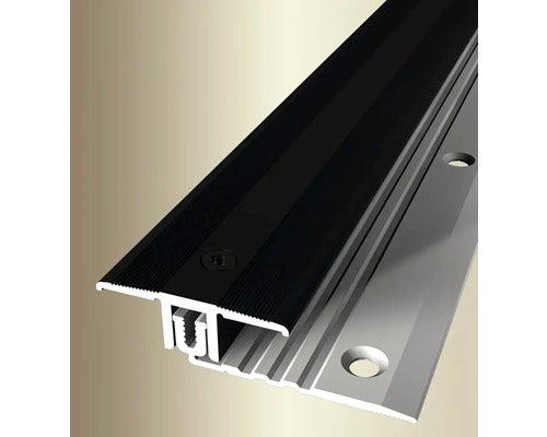 Overgangsprofiel 288, geanodiseerd aluminium, zwart, 100 cm
