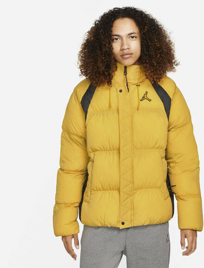 Nike Jordan Essential Puffer Vinterjakke Gul