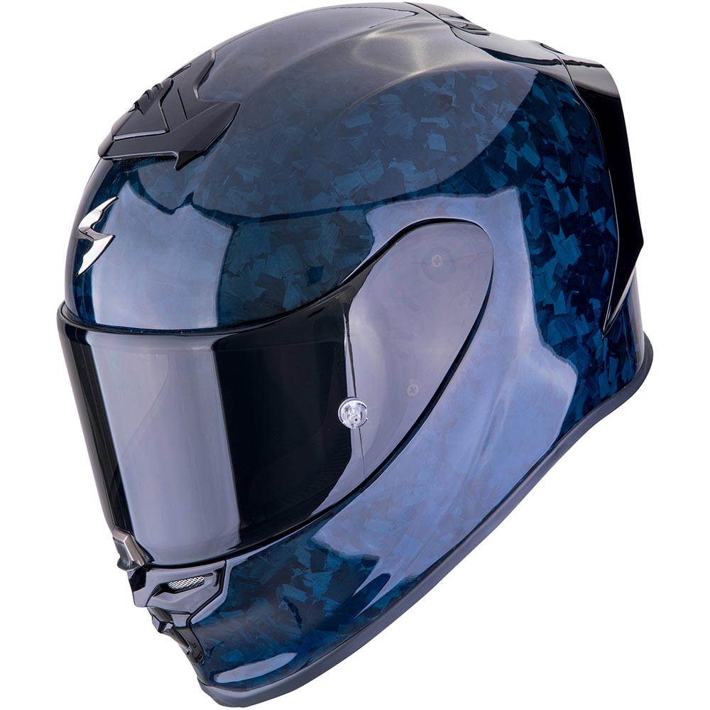Scorpion - Casque Exo-R1 Evo Carbon Air Onyx Bleu