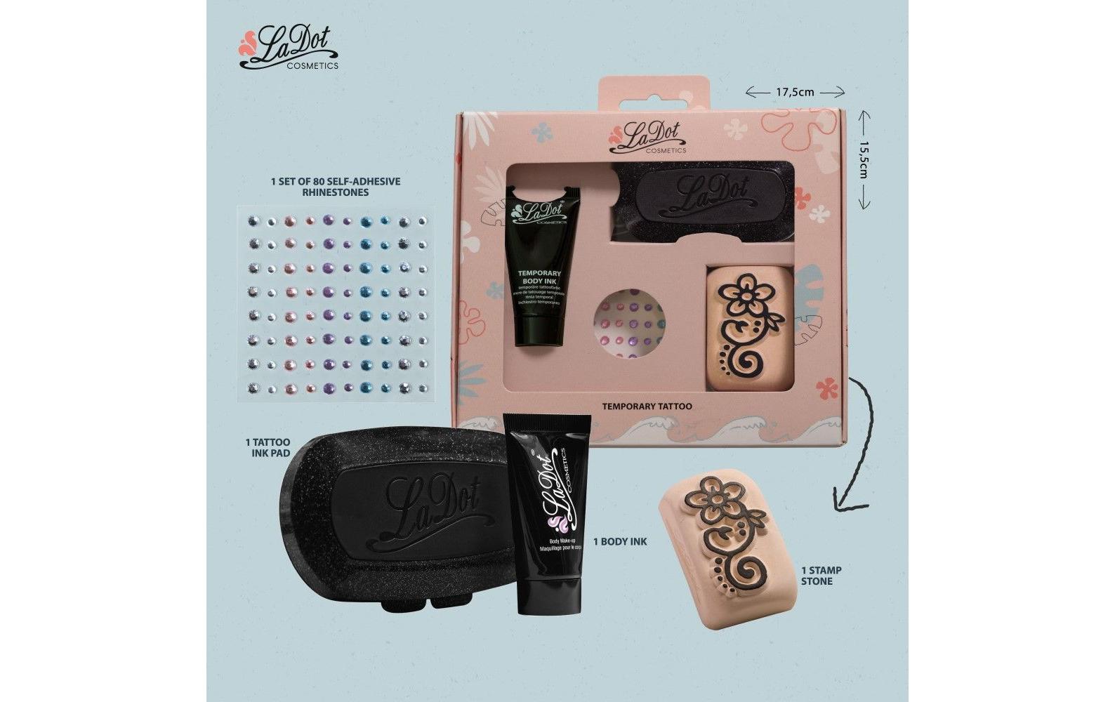 Tattoostempel Set 2Tattoo Set für das perfekte Outdoor-Make-Up